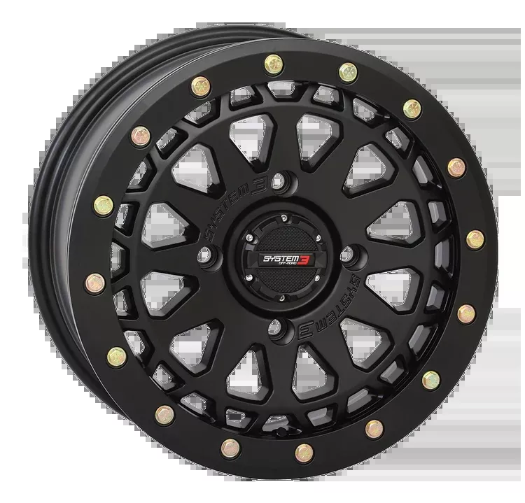System 3 Beadlock SB-6 Wheel- Matte Black