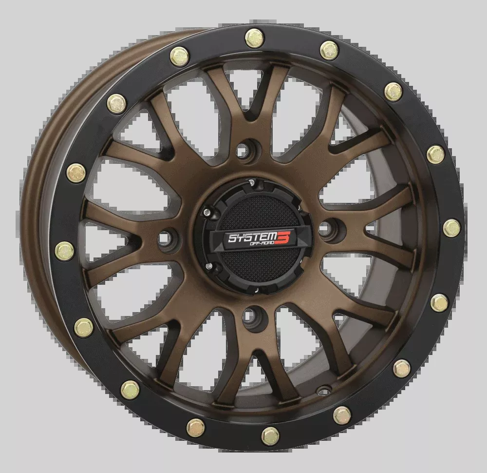 System 3 SB-4 Beadlock Wheel- Bronze