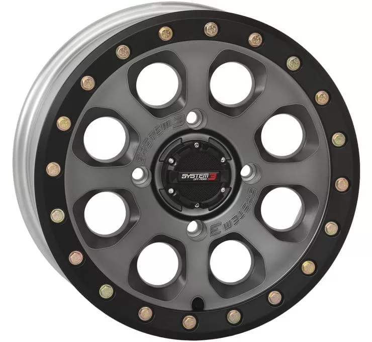 System 3 SB-7 Beadlock Wheels – Titanium
