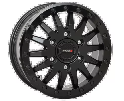 System 3 SB 8 Beadlock Wheel Matte Black