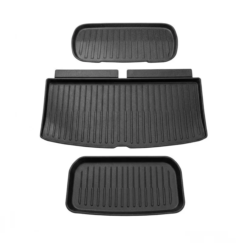 TESERY TPE Front/Rear Trunk Mats for Model YL 6-Seater