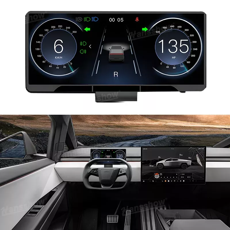 Tesla Cybertruck Dashboard Screen FC9 9 Inches Instrument Cluster Display