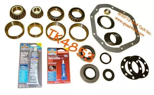 TK4853 Premium Dana 70 Rear Diff Bearing & Seal Kit 2000-2002 Dodge