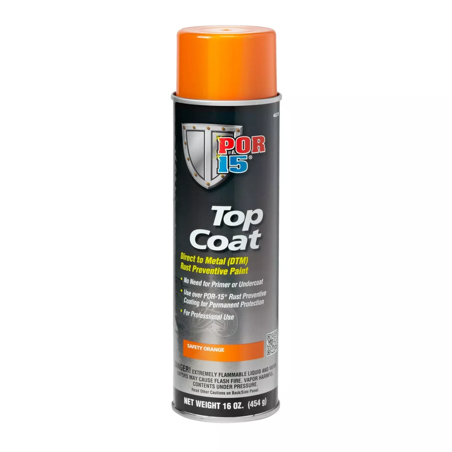 Top Coat Safety Orange Aerosol