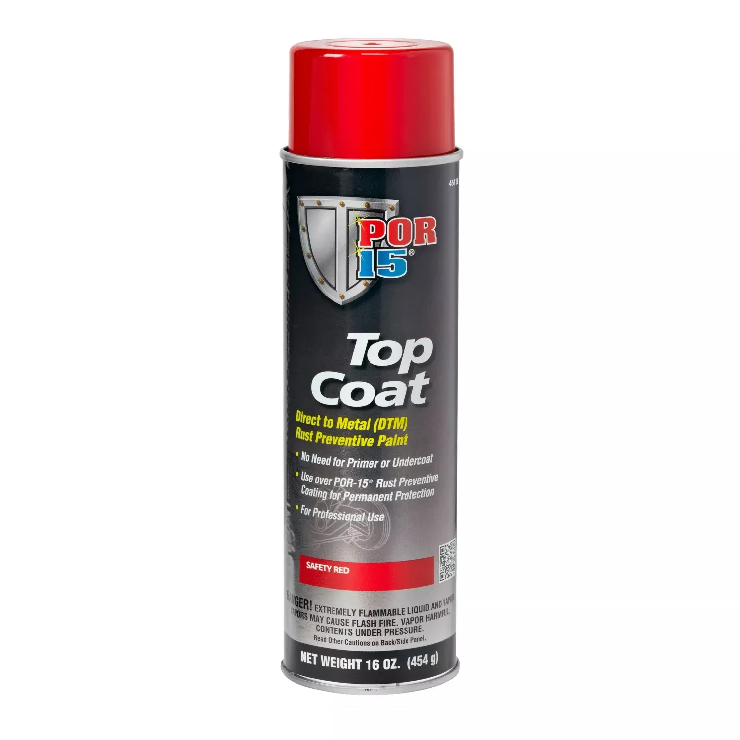 Top Coat Safety Red Aerosol