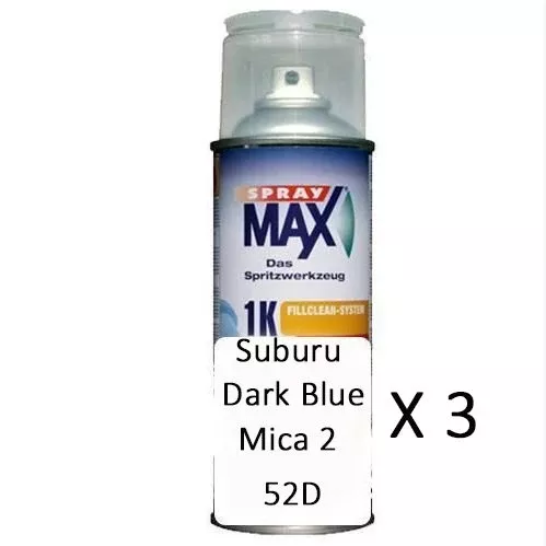 Touch Up Spray Suburu Dark Blue Mica 2 / 52D x 3