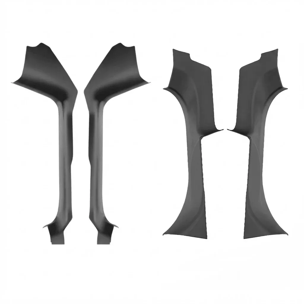 TPE Door Sill Protector Set - Anti-Kick Interior Guard ForModel YL
