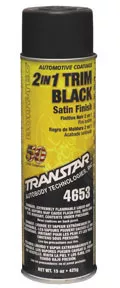 Transtar 4653 2 in 1 Black Satin Trim Coating 15 oz