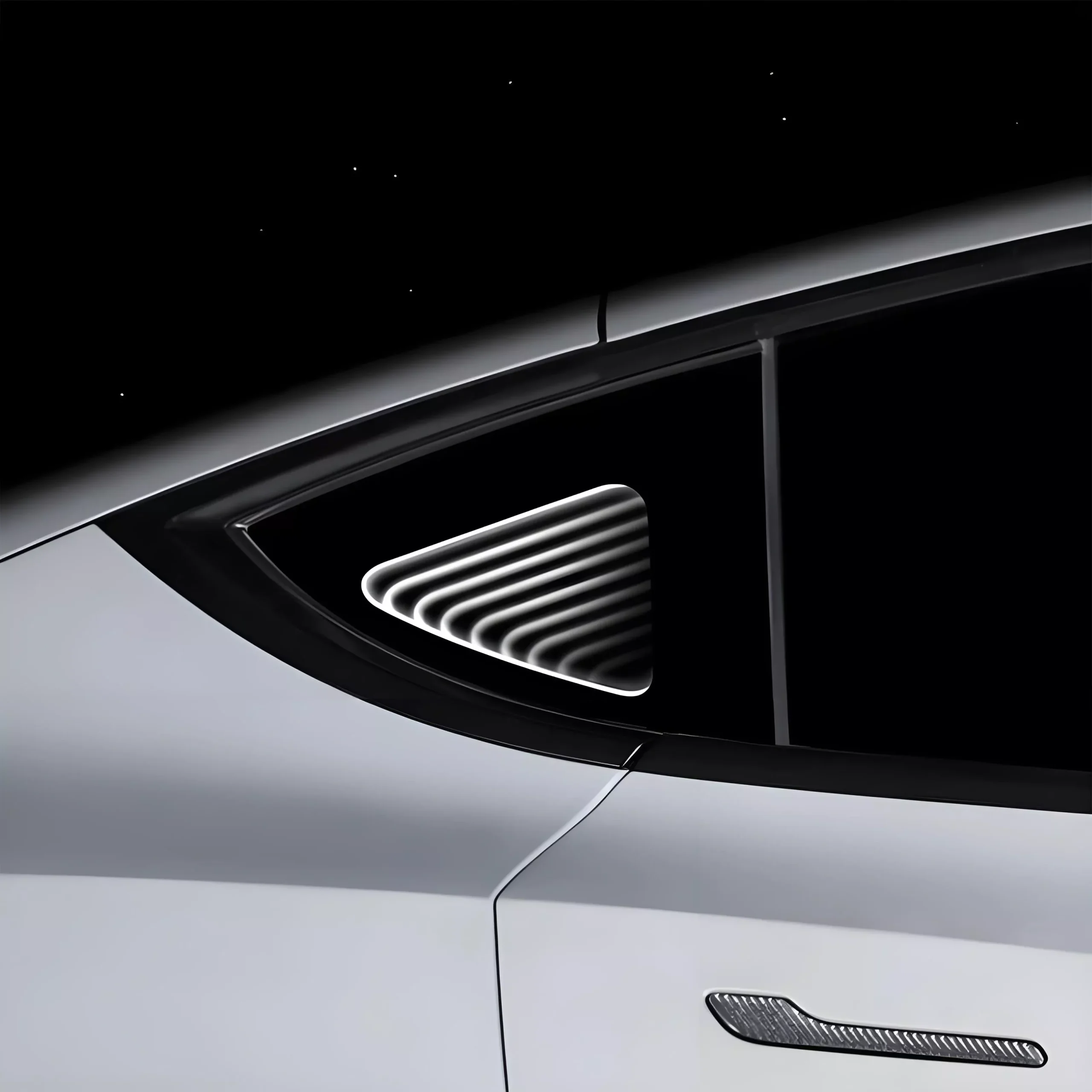 Triangle Window Ambient Light For Model Y (2PCS) | TESERY