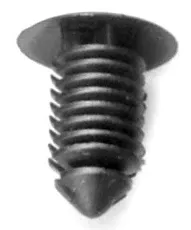 TRIM PANEL RETAINER-BLACK-PLASTIC8MM (50)