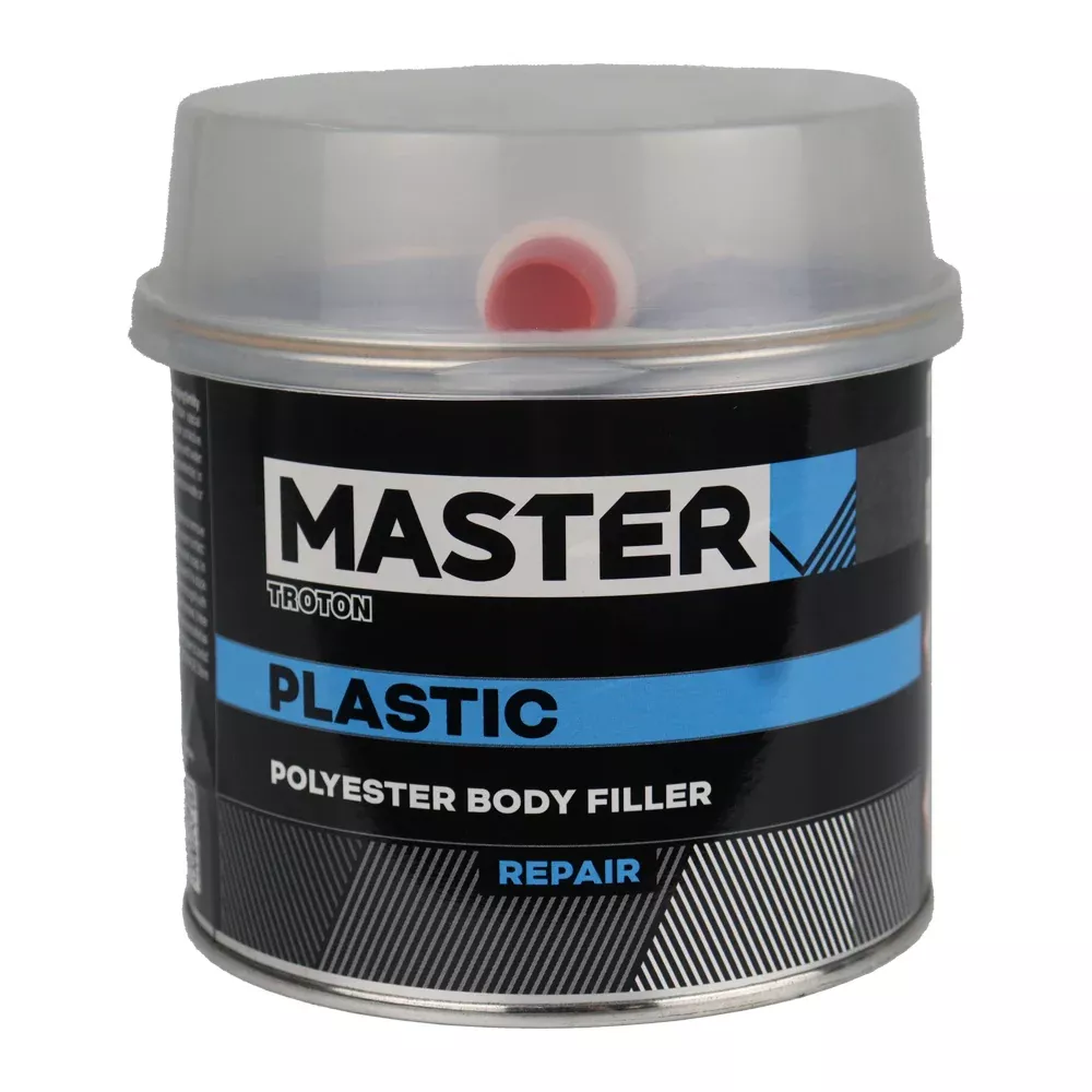 TROTON Master Plastic Filler 700gm Includes Hardener Flexible Polyester Putty Repair