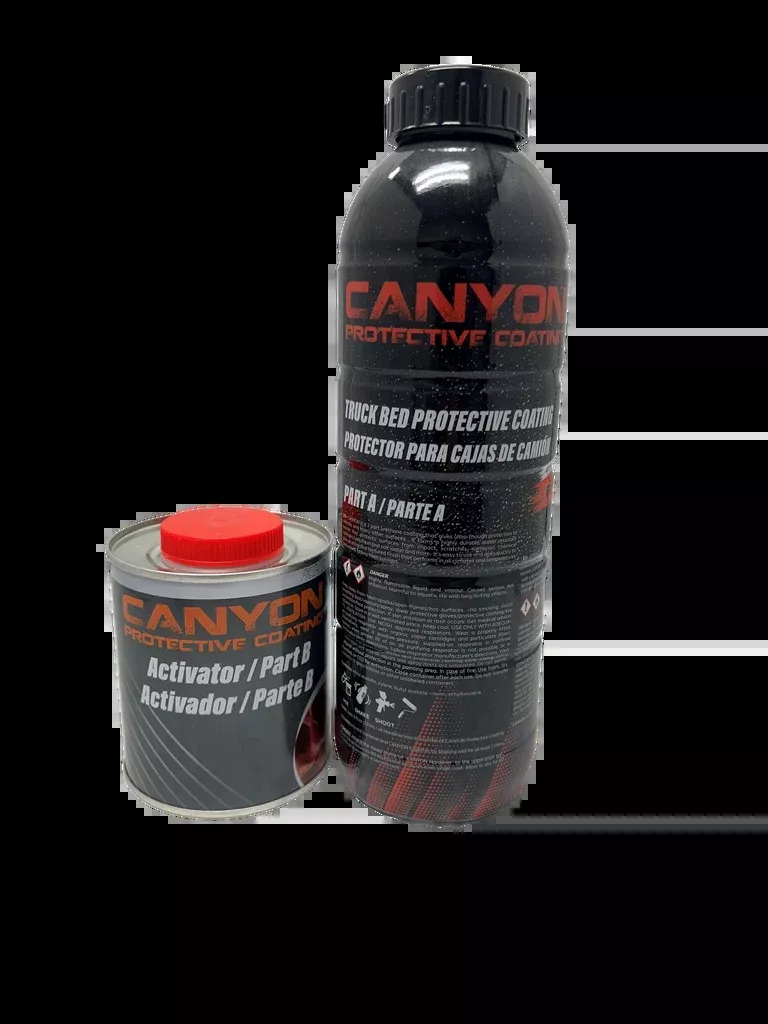 Truck Bed Liner Black Quart with Activator