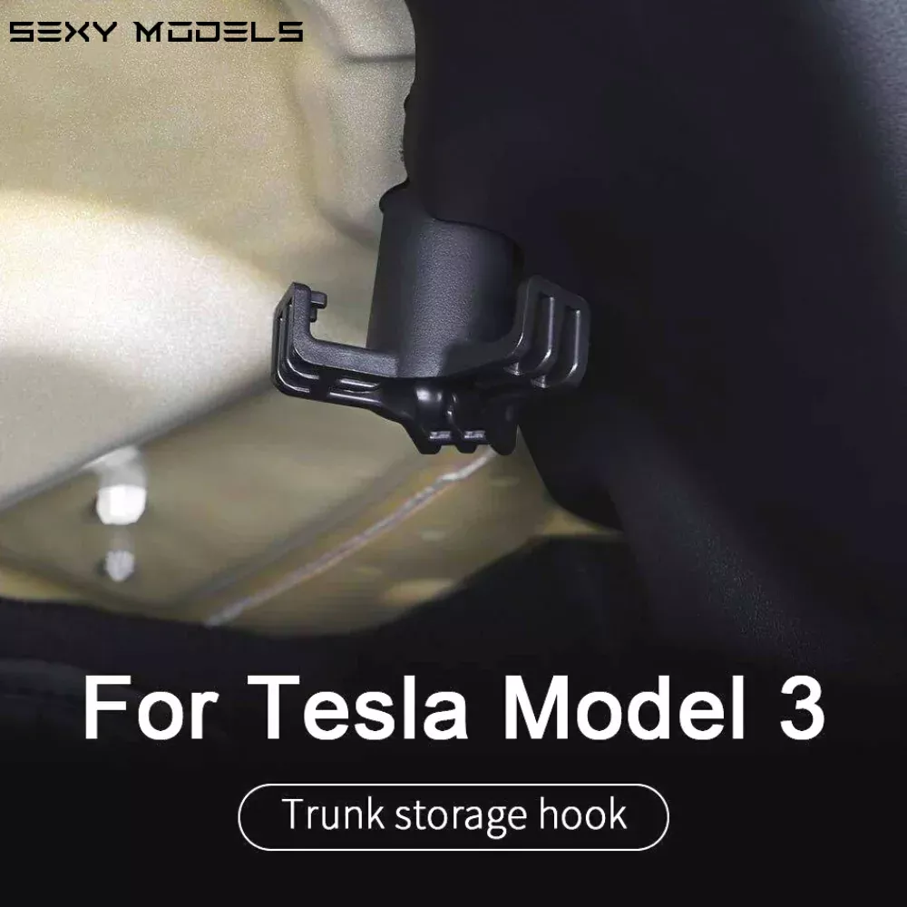 Trunk Swivel Hook | Tesla Model 3 Fit (2017-2025)