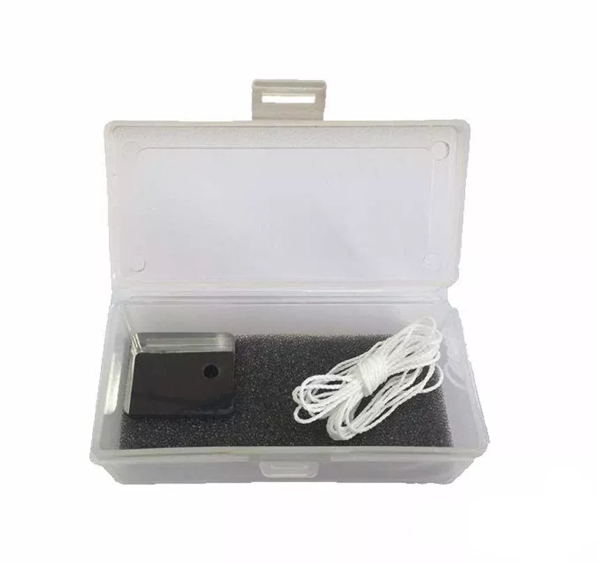 Tungsten Cutting Block With Case & Holder Spec Nib Removal Paint Runs Denib