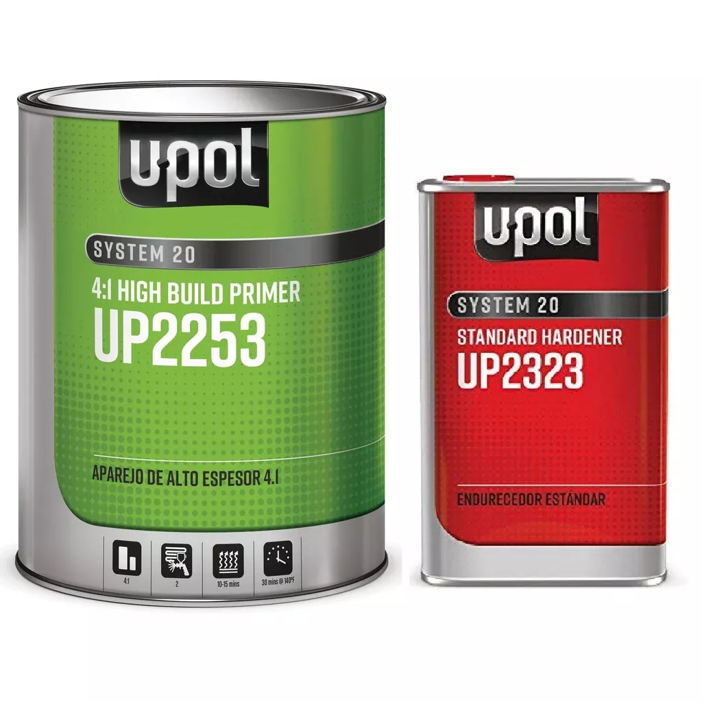 U-Pol 2253 4:1 2K High Build PrimerW/ Standard Hardener