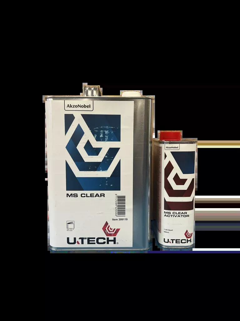 U-TECH MS Clear Coat 0.75 US Gallon w/Quart Hardener 3:1