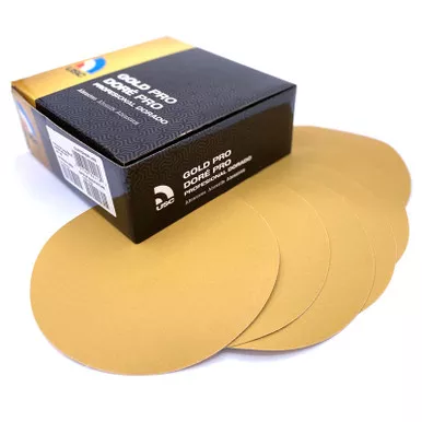 USC 82506 8" 80 Grit Gold Pro PSA Discs 30/Box