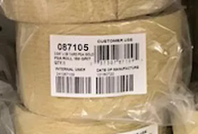USC 87105 40 Grit Gold PSA 2 3/4" x 25 Yds Roll