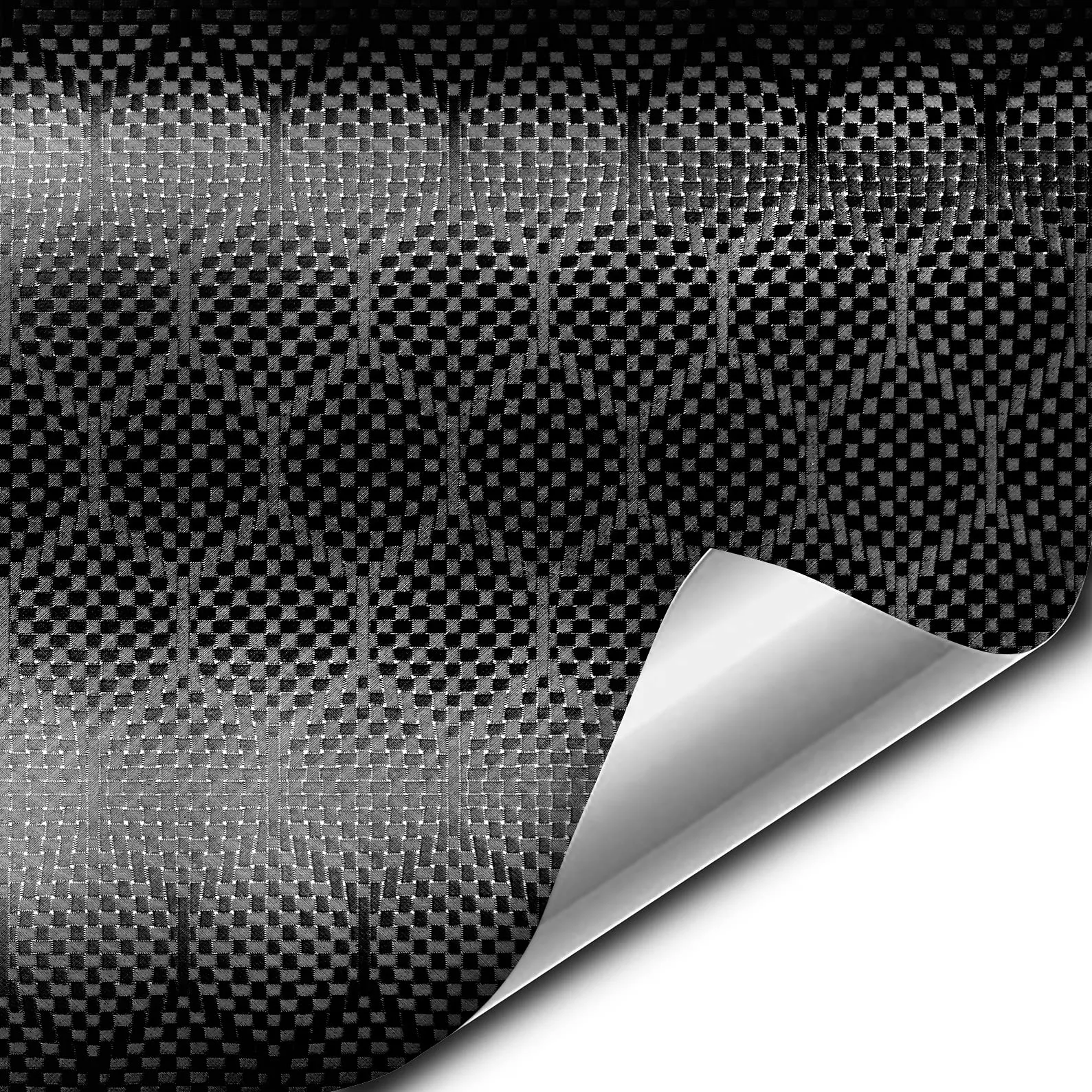 V2 Hex Carbon Black Vinyl Car Wrap - Durable 6ft x 5ft Size for Vehicles