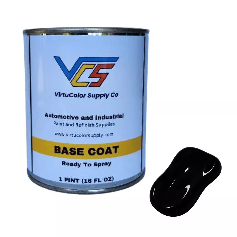 Volkswagen LO41/A1 Black Low VOC Basecoat Paint