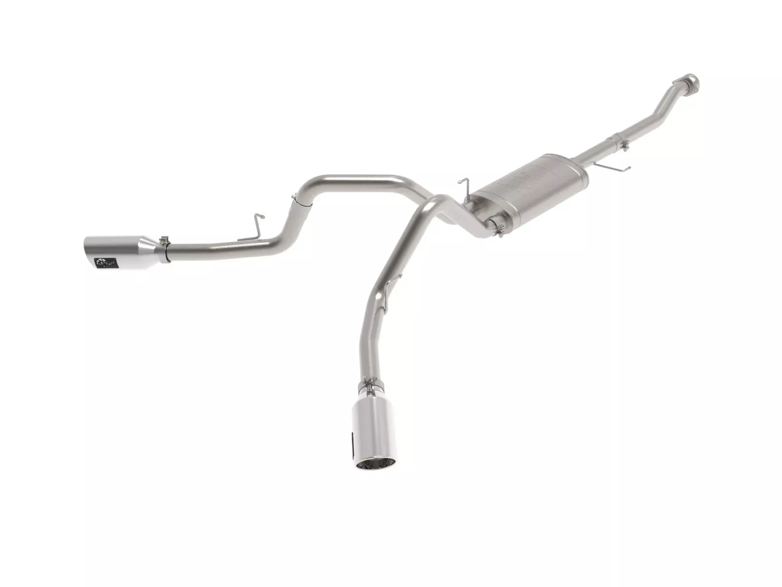 Vulcan Series 3 IN 304SS Cat-Back Exhaust Dual Rear Side Exit w/ Polished Tip