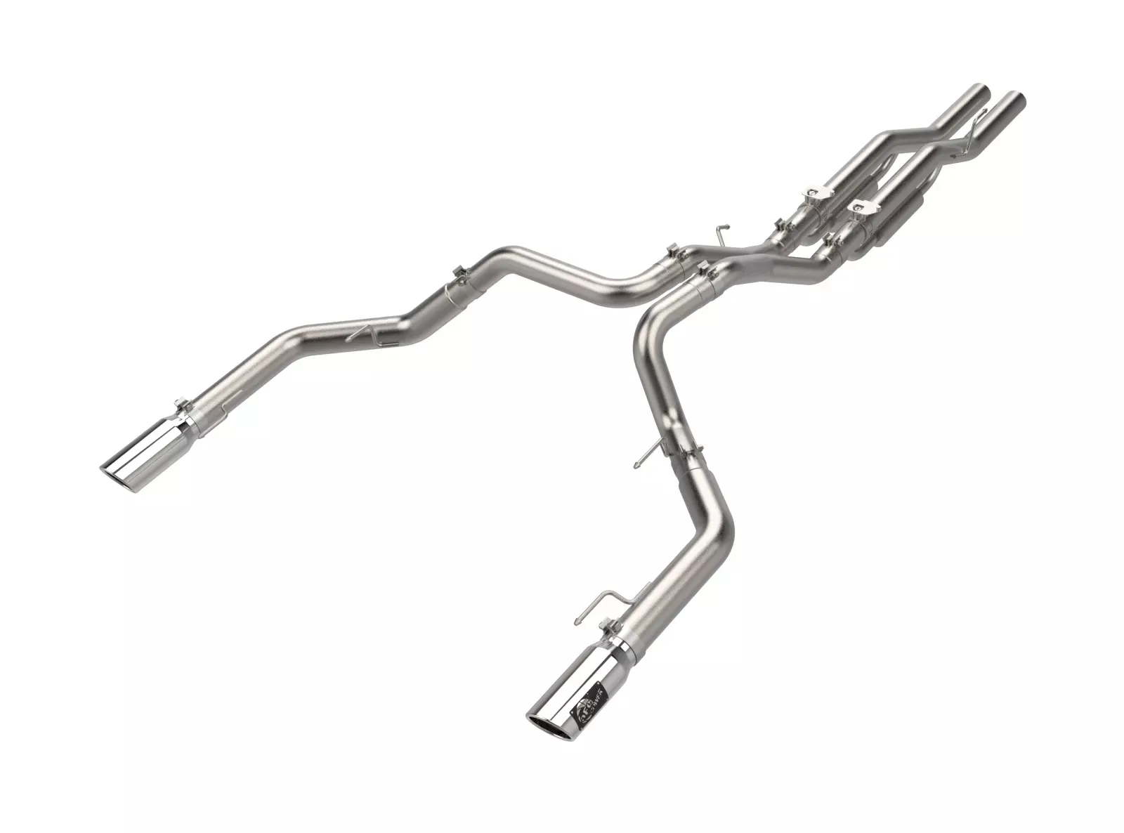 Vulcan Series 3 IN to 3-1/2 IN Stainless Steel Cat-Back Exhaust System Polished