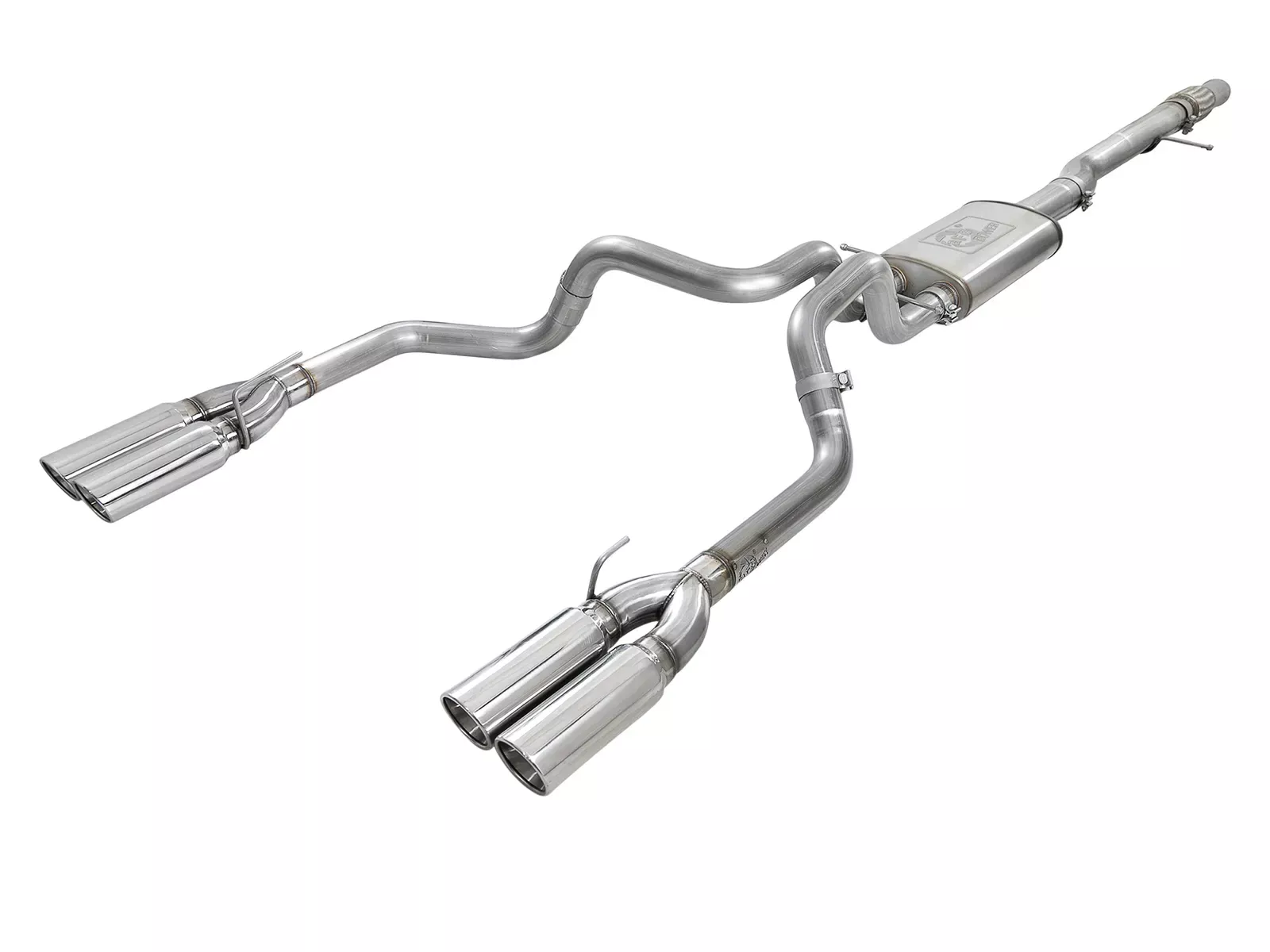 Vulcan Series 304 Stainless Steel Cat-Back Exhaust System w/ Polished Tip