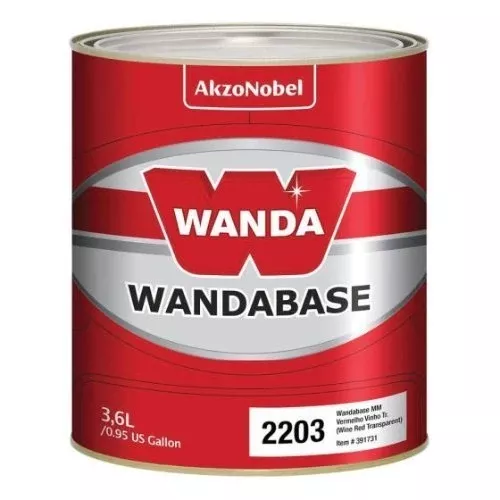 Wandabase HS 2203 Wine Red Transparent Mixing Toner, 4 L