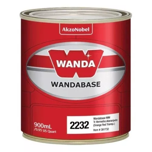 Wandabase HS 2232 Transparent Orange Red Mixing Toner, 1 L