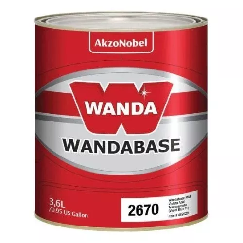 Wandabase HS 2670 Transparent Violet Blue Mixing Toner, 4 L