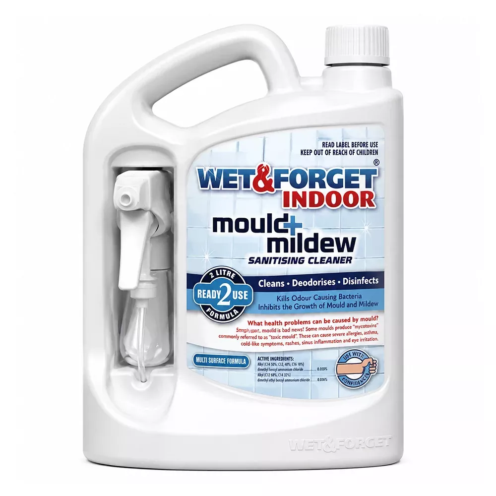 WET & FORGET Indoor Mould & Mildew Cleaner 2L