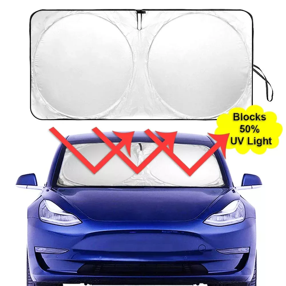 Windshield Sunshade | Tesla Model 3 & Y 2018-2021