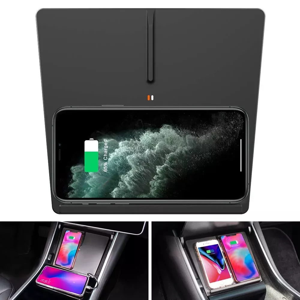 Wireless Phone Charging Pad | Tesla Model 3 2017-2020 (Pre-June 2020)