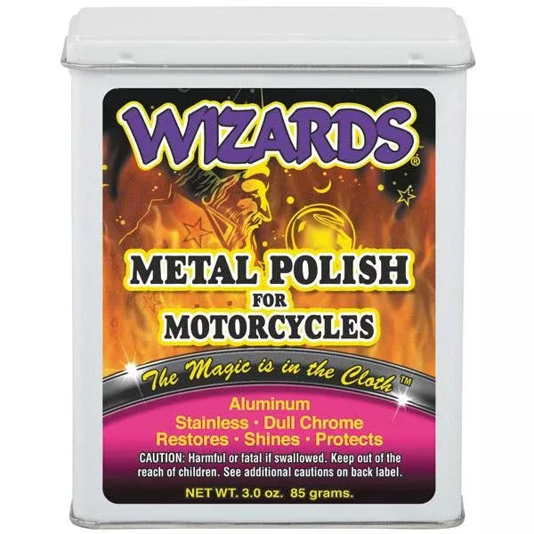 Wizards Metal Polish for Motorcycles, 22011