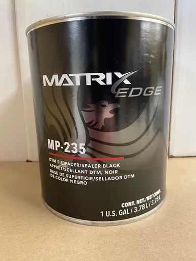 (X)Matrix Edge MP-235 DTM Surfacer/Sealer Black Gallon